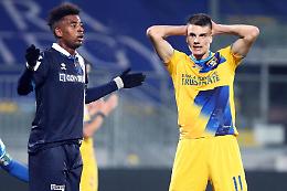 Frosinone-Pescara, si salvano solo Bardi, Maiello e Kastanos