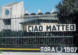 Matteo Baldassarra, uno striscione per ricordare il giovane morto sul lavoro
