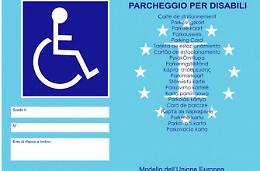 Contrassegno per disabili: le novità