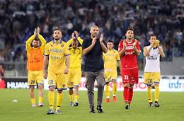 Frosinone, stavolta il cuore non basta<br>All'Olimpico la Lazio vince 2 a 0