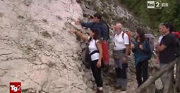 A caccia di dinosauri sui monti Ausoni. Le tracce di 120 milioni di anni fa ad Esperia incantano il mondo