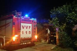 Va in fiamme una canna fumaria in via Marzi: intervengono i vigili del fuoco