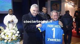 Il Frosinone in visita presso la comunità In Dialogo. Padre Matteo: "Lo sport è vita"