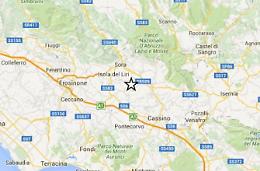 Scossa di terremoto di magnitudo 2.9: epicentro in Ciociaria