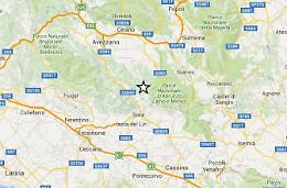 Sciame sismico tra il Sorano e l'Abruzzo: cinque leggere scosse nelle ultime ore 