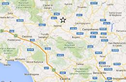Sciame sismico con epicentro a Isernia. Toccato anche il Cassinate