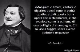 29 febbraio: Nasce Gioachino Rossini, celebre compositore italiano