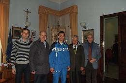 Prisco Casertano nel gruppo sportivo dell'Esercito, Alatri si congratula