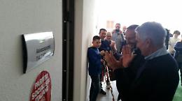 Il leader  Psi Nencini inaugura la nuova sede della sezione "S.Pertini"<br>
