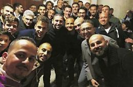 Il Frosinone Calcio a Santa Maria Goretti per il Precetto Pasquale