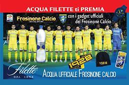 Con Acqua Filette "Bevi e Vinci il Frosinone Calcio"