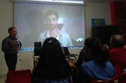 Giovane ciociaro in videoconferenza da San Diego per illustrare la sua app 