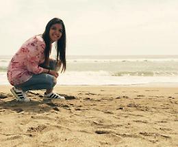 Veronica Virgili riabbraccia il suo mare e torna a scuola con un cuore pieno di gioia 