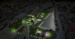 Frosinone, approvato il definitivo della nuova piazza allo Scalo. Il rendering