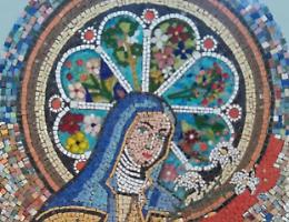 Venerdì la posa in opera del mosaico dedicato a Santa Chiara