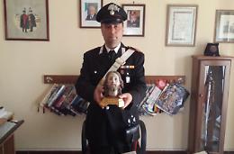 Recuperata la testa di San Rocco, denunciato un uomo