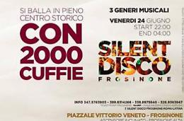 Tutti pronti a ballare con la "Silent disco", manifestazione in programma venerdì