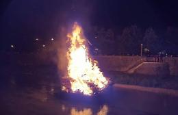 Sul fiume Liri lo spettacolo del fuoco con "I Faon" di San Giovanni
