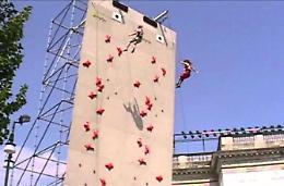 Una arrampicata in pieno centro storico