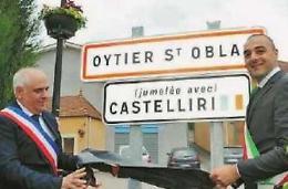 Castelliri-Oytier Saint Oblas: c'è il gemellaggio