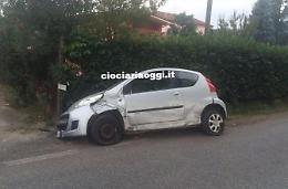 Incidente in via Morolense: due ragazze trasportate in ospedale