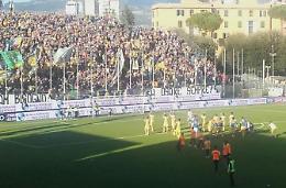 Triplice fischio al Comunale. Prova di forza del Frosinone che si impone sul Bari 3 a 1