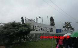 Lavoratori della Iacobucci HF in sciopero contro i licenziamenti
