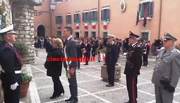 Il Prefetto Zarrilli e il sindaco Caligiore onorano i Caduti