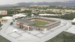 Nuovo Stadio Benito Stirpe pronto a fine febbraio. I rendering del progetto