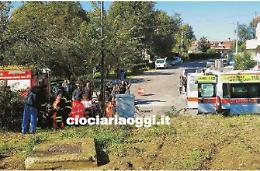 Incidente sulla provinciale: giovane incastrato fra le lamiere, gravissimo a Roma