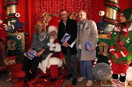 Alla villa comunale il tugurio di Babbo Natale