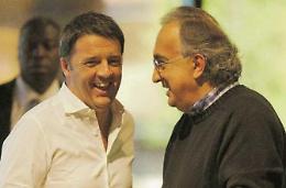 Sale l'attesa per la visita di Renzi. Sarà Marchionne ad accogliere il premier 
