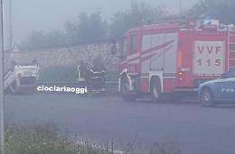 Incidente sulla Casilina, tre feriti tra cui un poliziotto