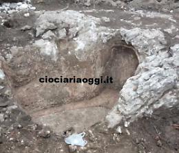 [FOTO] Durante i lavori spuntano reperti archeologici