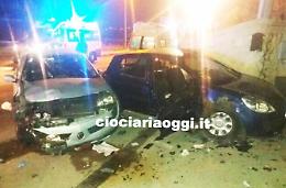 Scontro tra due auto. Grave sessantottenne
