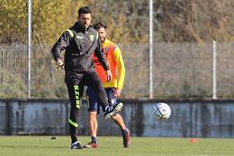 Per i canarini primo allenamento con mister Grosso