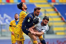 Frosinone a Pordenone senza il difensore Ariaudo