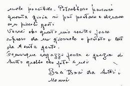 Vaccinata a 83 anni: la commovente lettera di una nonnina