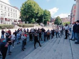 Vertenza Frusinate, disoccupati in piazza: «Senza sostegni e lavoro»