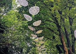 Ceccano, meravigliosa installazione nel parco di Castel Sindici