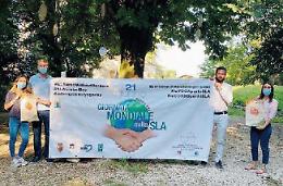 Ceccano, lotta contro il mostro della Sla: yoga e solidarietà a Castel Sindici