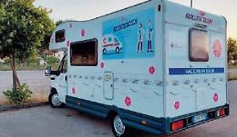 Il camper vaccinale della Asl arriva in piazza: così si combatte il virus