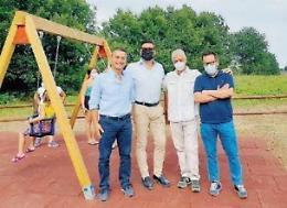 Anagni, la città dei papi ha un nuovo parco pubblico: l'inaugurazione a Faito