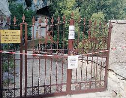 Rischio caduta massi, chiuso il santuario della Madonna delle Cese