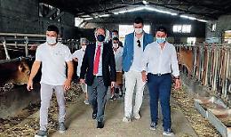Anagni, i giovani e l'agricoltura: un binomio vincente. Visita di prestigio