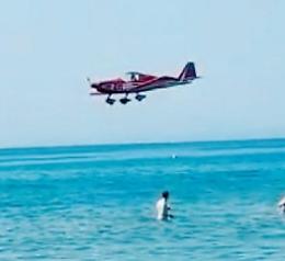 Sorvolò a bassa quota il litorale di Terracina con un ultraleggero: pilota nei guai