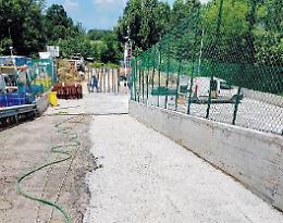 Ceprano, lavori all'Ecocentro: la pavimentazione è stata ultimata