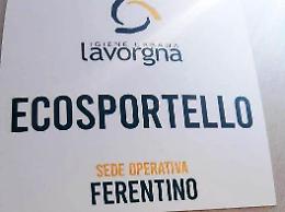 Ferentino, Ecosportello chiuso: si cercano sacchetti per la differenziata