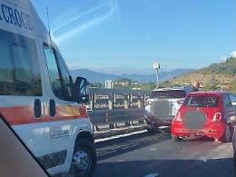 Incidente sulla Sora - Ferentino, coinvolte 2 auto. Traffico congestionato e code