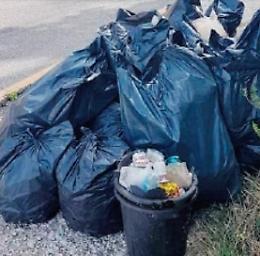 "Plastic free”: duecento volontari ripuliscono cinquanta chilometri di strada regionale